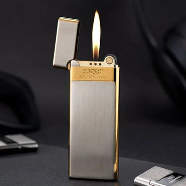 Zorro Ultra Thin Butane Gas Lighter - Gift Ready - InspiredGrabs.com